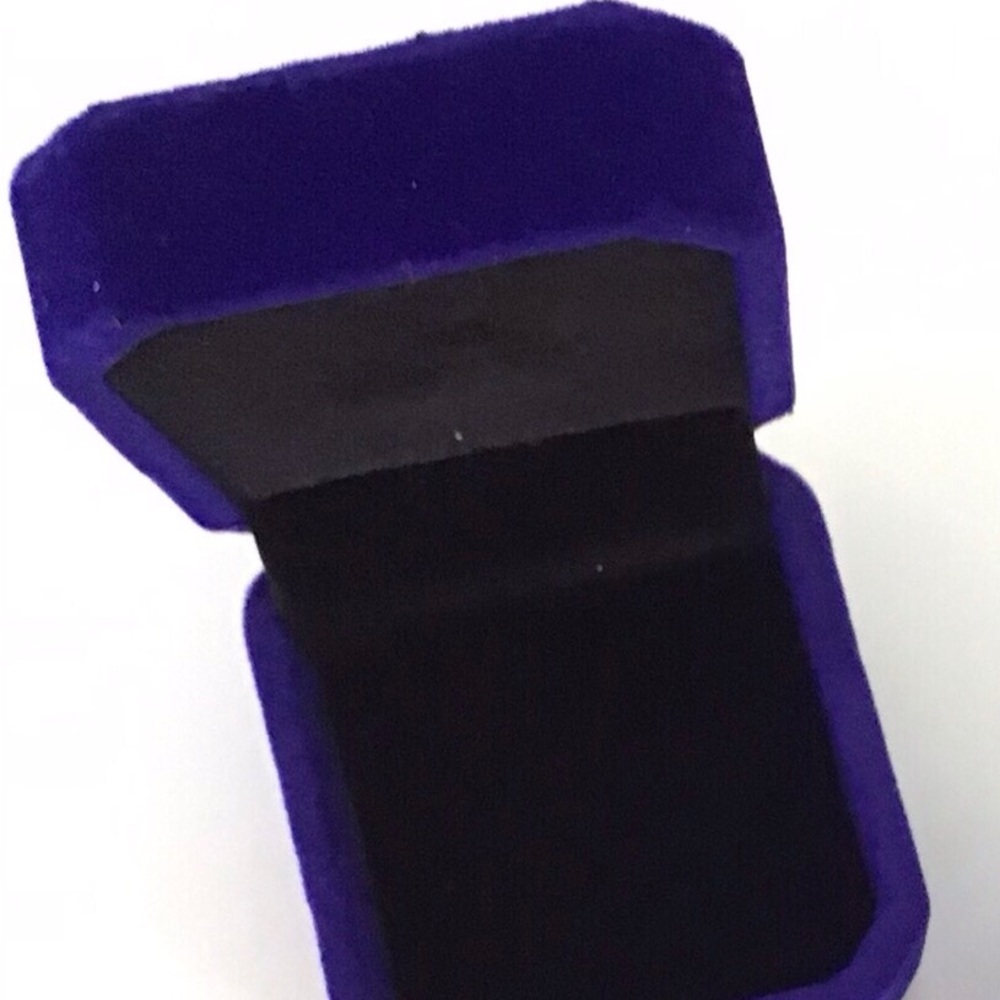 Blue Velvet Jewelry Box